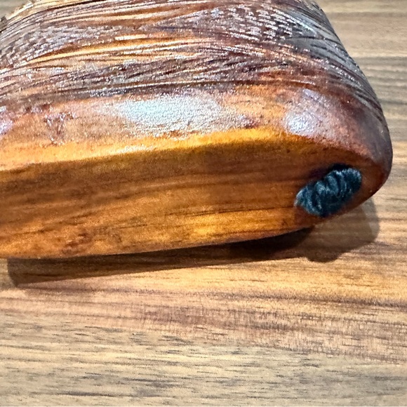 Wooden boho purse - Picture 3 of 5